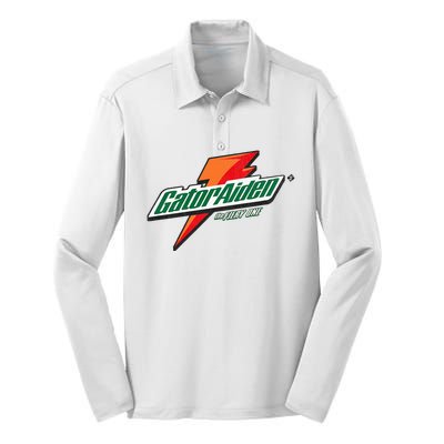 Gatoraiden Name Funny Aiden Meaning Personalized Silk Touch Performance Long Sleeve Polo