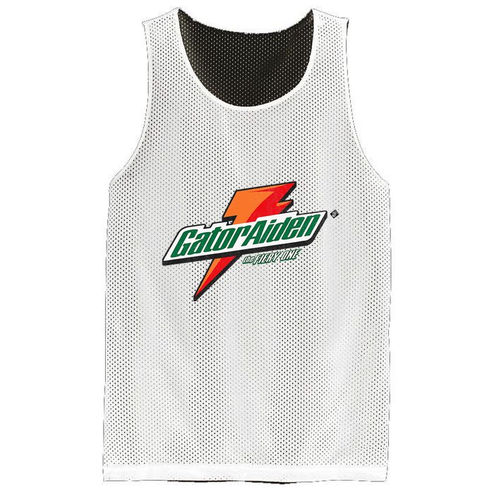 Gatoraiden Name Funny Aiden Meaning Personalized Mesh Reversible Basketball Jersey Tank