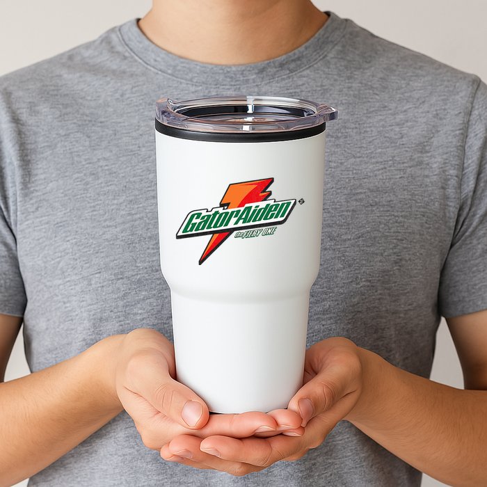 Gatoraiden Name Funny Aiden Meaning Personalized Tumbler