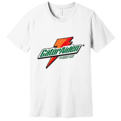 Gatoraiden Name Funny Aiden Meaning Personalized Premium T-Shirt