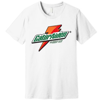 Gatoraiden Name Funny Aiden Meaning Personalized Premium T-Shirt