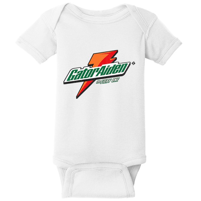Gatoraiden Name Funny Aiden Meaning Personalized Baby Bodysuit