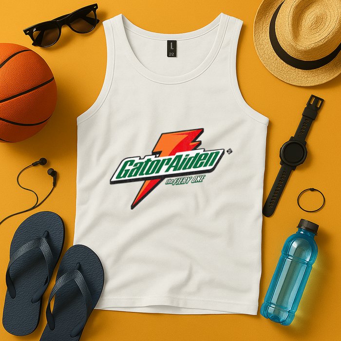 Gatoraiden Name Funny Aiden Meaning Personalized Tank Top