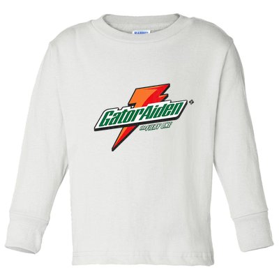 Gatoraiden Name Funny Aiden Meaning Personalized Toddler Long Sleeve Shirt