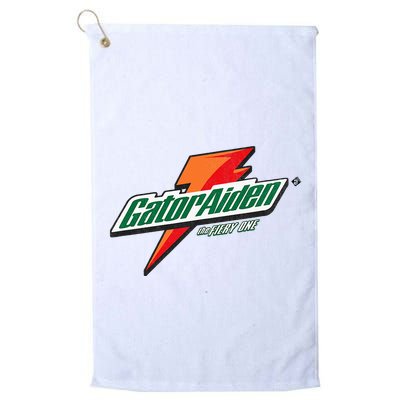 Gatoraiden Name Funny Aiden Meaning Personalized Golf Towel