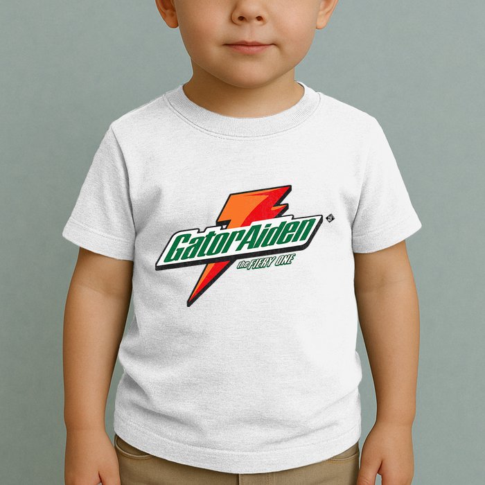 Gatoraiden Name Funny Aiden Meaning Personalized Toddler T-Shirt