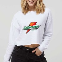 Gatoraiden Name Funny Aiden Meaning Personalized Cropped Pullover Crew