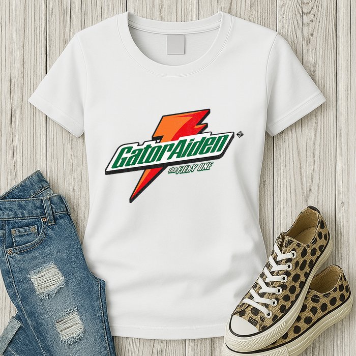 Gatoraiden Name Funny Aiden Meaning Personalized Womens T-Shirt