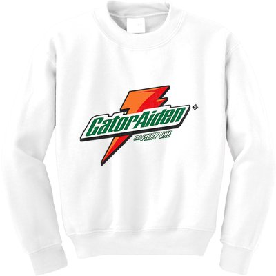 Gatoraiden Name Funny Aiden Meaning Personalized Kids Sweatshirt