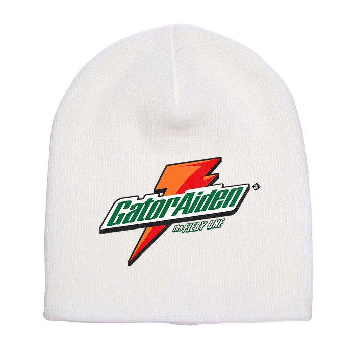 Gatoraiden Name Funny Aiden Meaning Personalized Short Acrylic Beanie