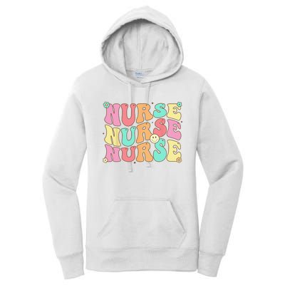 Groovy Nurse  Future Nurse Appreciation Nursing Women's Pullover Hoodie