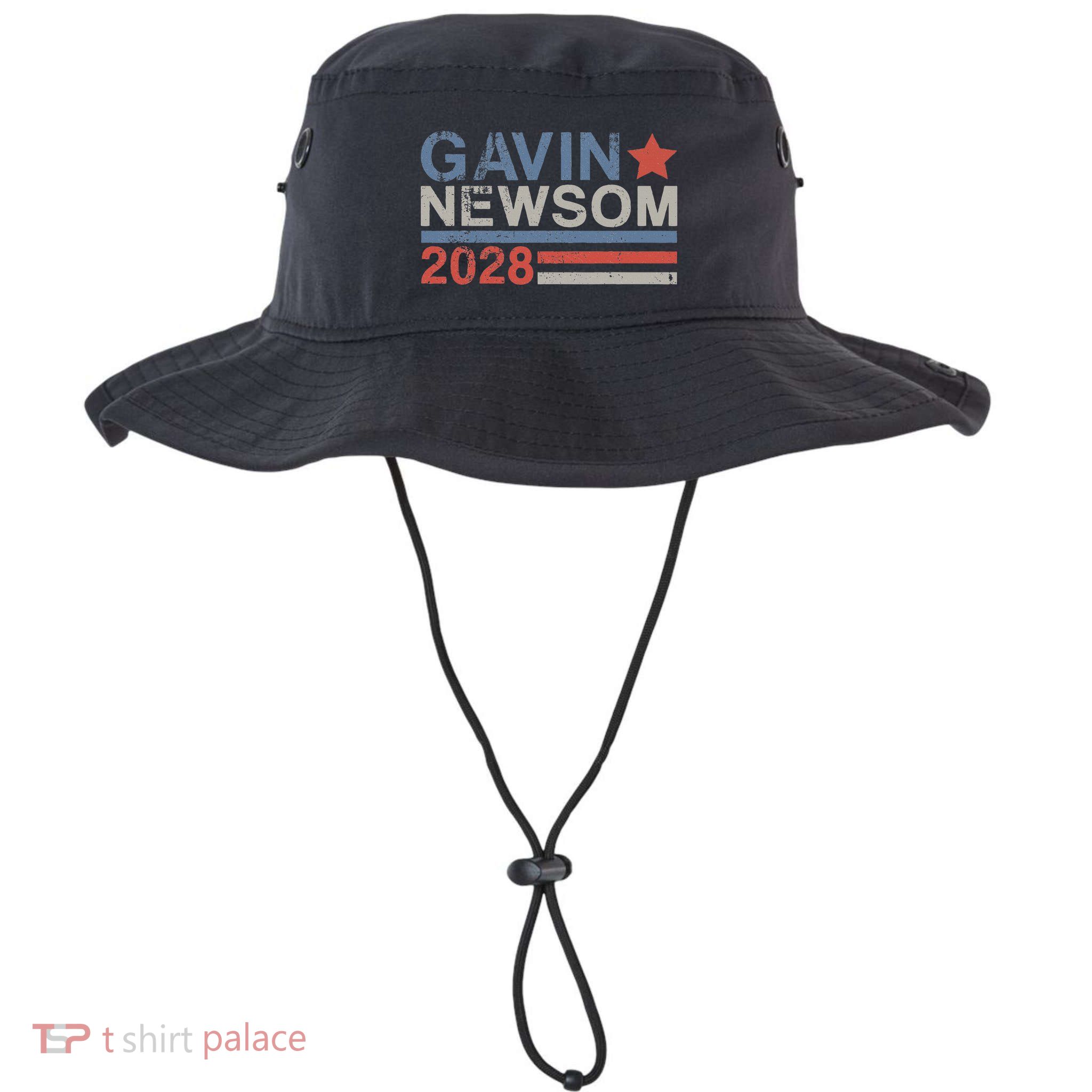 Gavin Newsom For President 2028 Vintage Gavin Newsom 2028 Bucket Hat