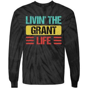 Grant Name Tie-Dye Long Sleeve Shirt