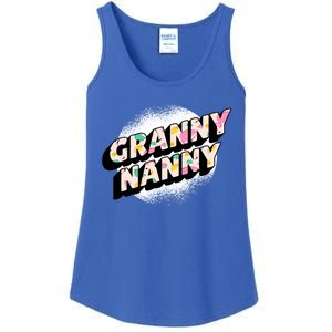 Granny Nanny Grandmothers Taking Care Of Grandchildren Gift Ladies Essential Tank