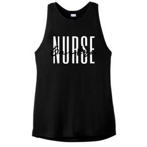 Gastro Nurse Gastroenterology Endoscopy Endo Colon Nursing Gift Ladies PosiCharge Tri-Blend Wicking Tank