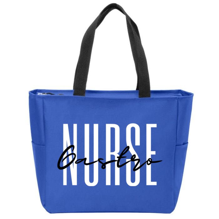 Gastro Nurse Gastroenterology Endoscopy Endo Colon Nursing Gift Zip Tote Bag