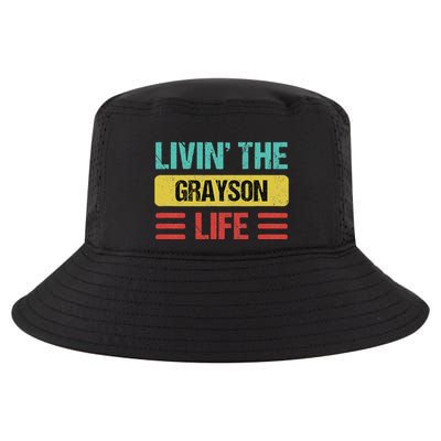 Grayson Name Cool Comfort Performance Bucket Hat