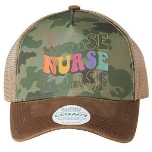 Groovy Nurse Gift School Nurse Rn Icu Er Pediatric Gift Legacy Tie Dye Trucker Hat