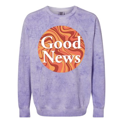 Good News Colorblast Crewneck Sweatshirt