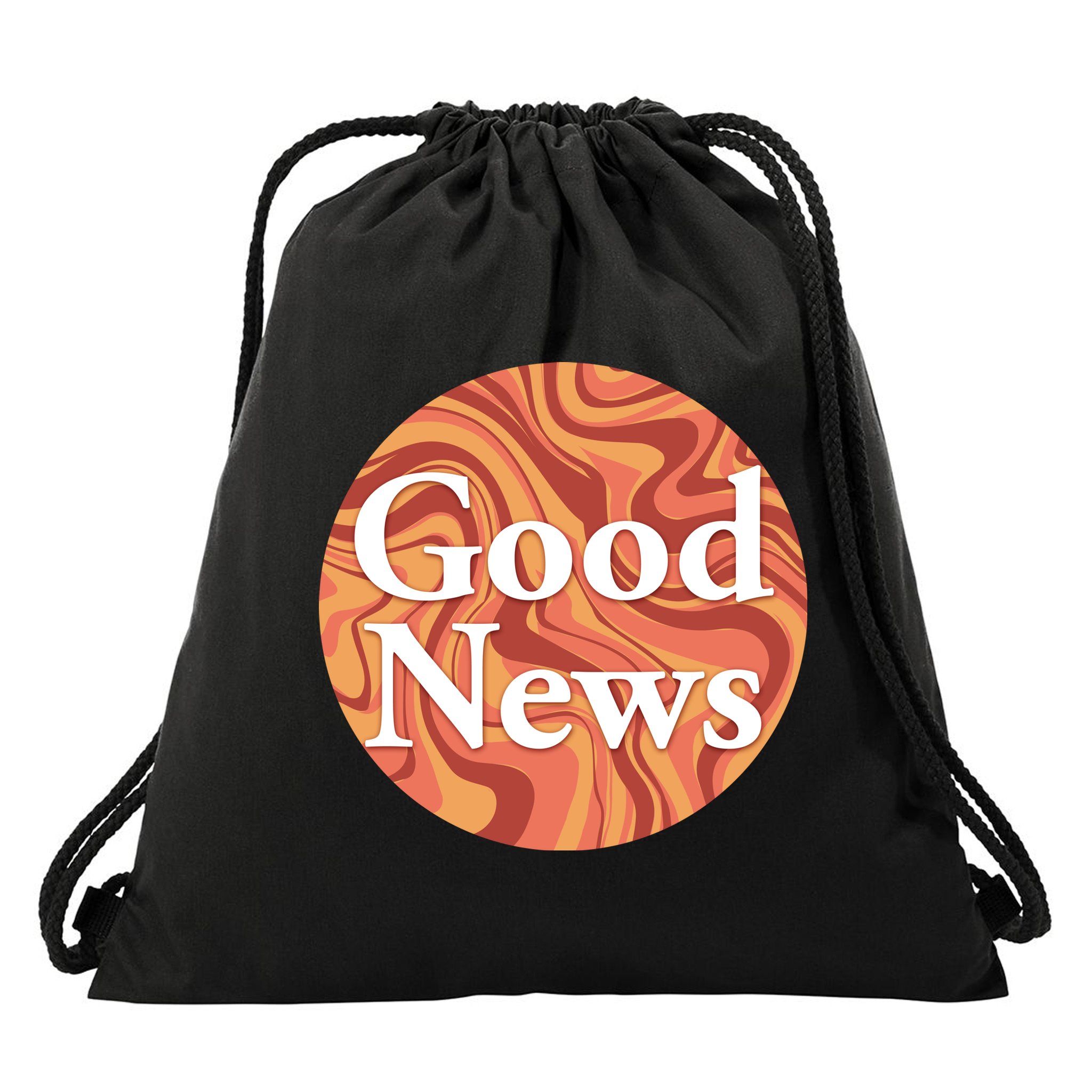 Good News Drawstring Bag