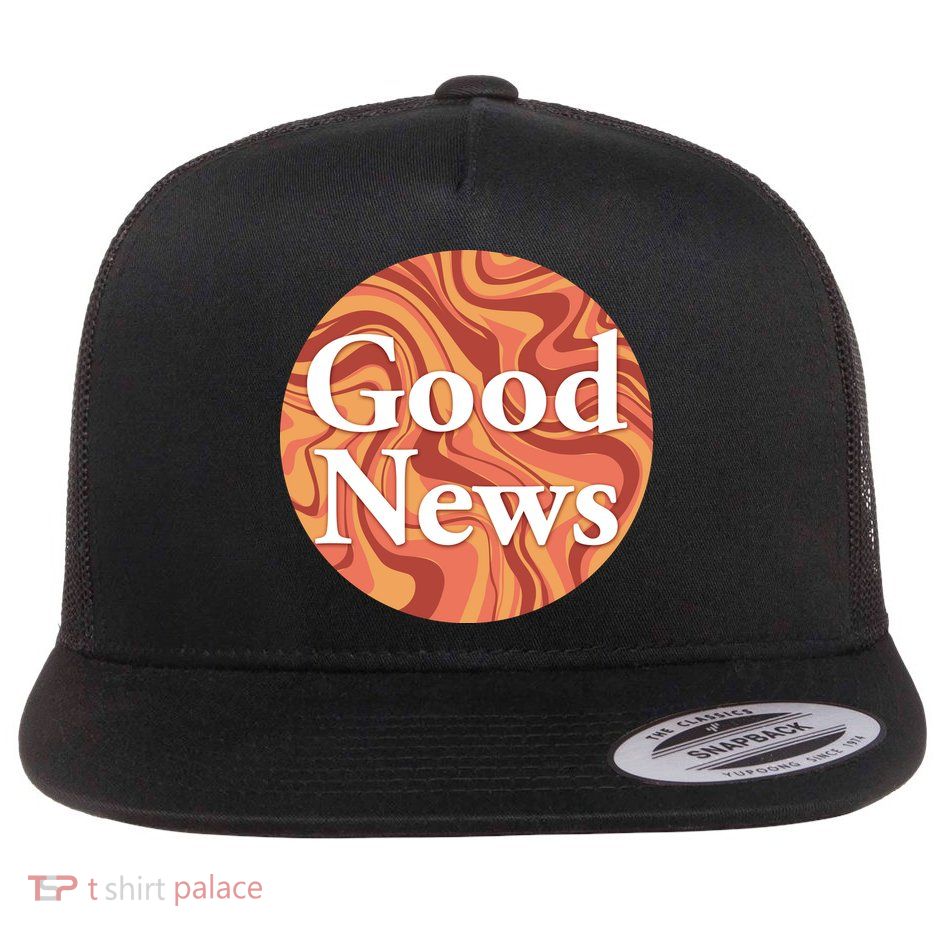 Good News Flat Bill Trucker Hat