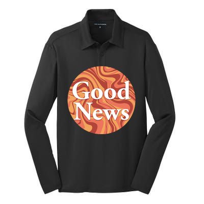 Good News Silk Touch Performance Long Sleeve Polo