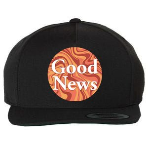 Good News Wool Snapback Cap