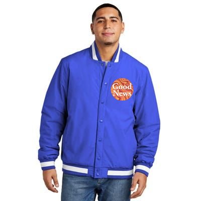 Good News Insulated Varsity Jacket