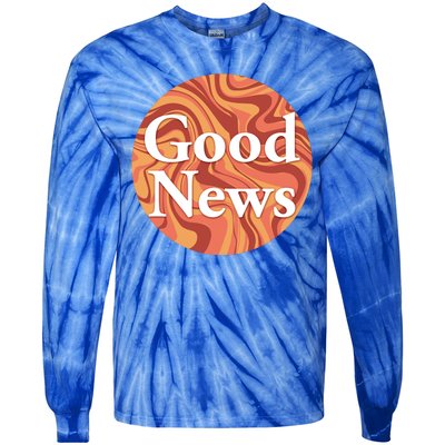 Good News Tie-Dye Long Sleeve Shirt