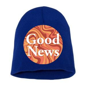 Good News Short Acrylic Beanie