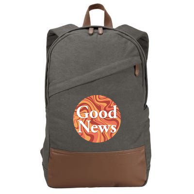 Good News Cotton Canvas Backpack
