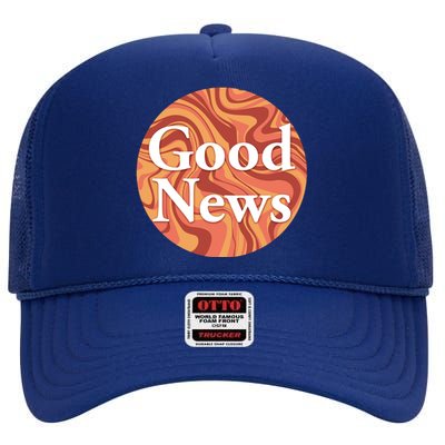 Good News High Crown Mesh Back Trucker Hat