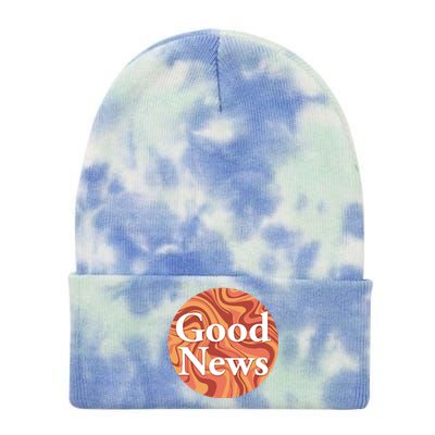 Good News Tie Dye 12in Knit Beanie