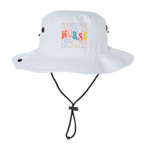 Groovy Nurse Gift School Nurse Rn Icu Er Pediatric Gift Legacy Cool Fit Booney Bucket Hat