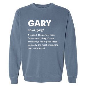 Gary Name Gift Garment-Dyed Sweatshirt