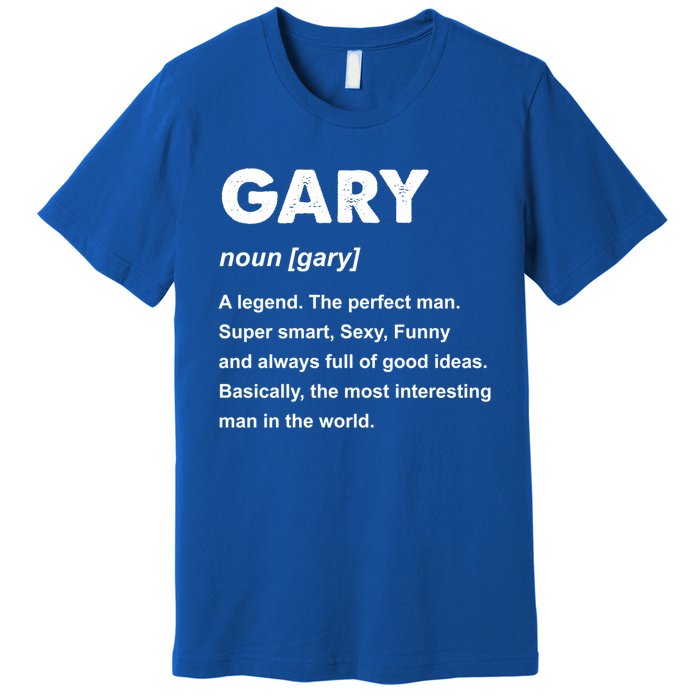 Gary Name Gift Premium T-Shirt