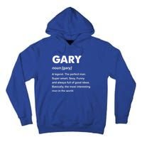 Gary Name Gift Tall Hoodie