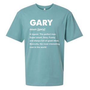 Gary Name Gift Sueded Cloud Jersey T-Shirt