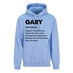 Gary Name Gift Unisex Surf Hoodie