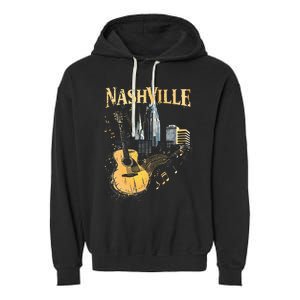 Guitar Nashville Garment-Dyed Fleece Hoodie