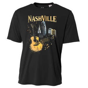 Guitar Nashville Cooling Performance Crew T-Shirt