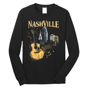 Guitar Nashville Long Sleeve Shirt