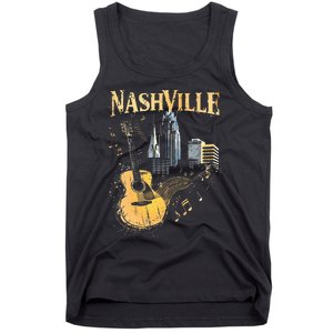 Guitar Nashville Tank Top