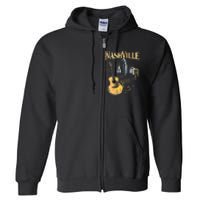 Guitar Nashville Full Zip Hoodie