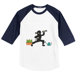 Garden Ninja Baseball Sleeve Shirt