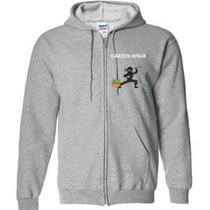 Garden Ninja Full Zip Hoodie