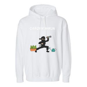 Garden Ninja Garment-Dyed Fleece Hoodie