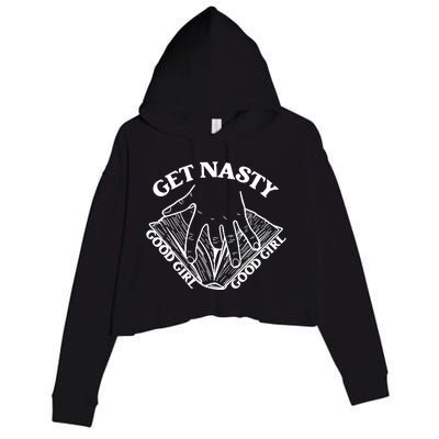 Get Nasty Good Russ, Good Get Nasty Romance Crop Fleece Hoodie