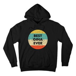 Gina Name Tall Hoodie