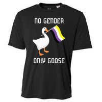 Goose No Gender Pride Flag Lgbtq Gay Cooling Performance Crew T-Shirt